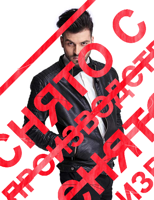 Modern Black Leather Suit